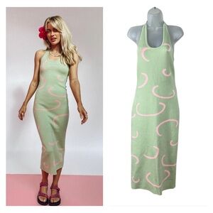 Vrg Grl Summer Weekend Knit Dress Size 8 Euro Summer Coastal 
Mediterranean New